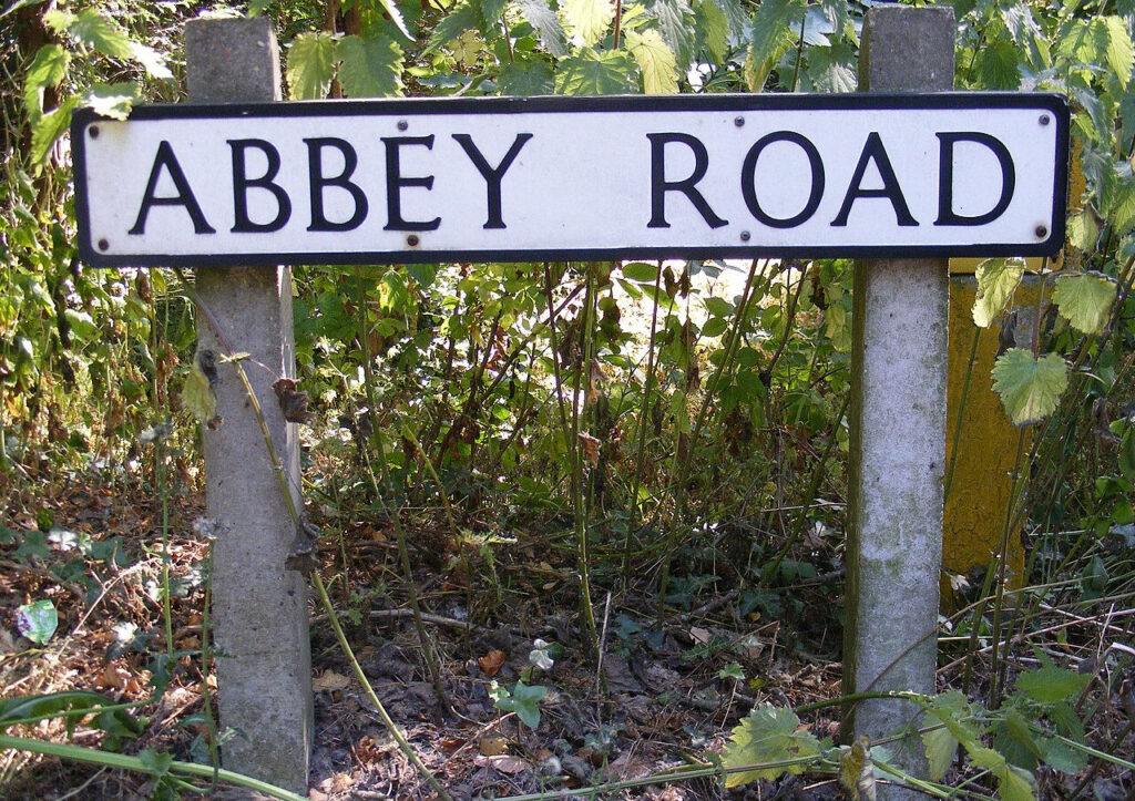Abbey Road Sign